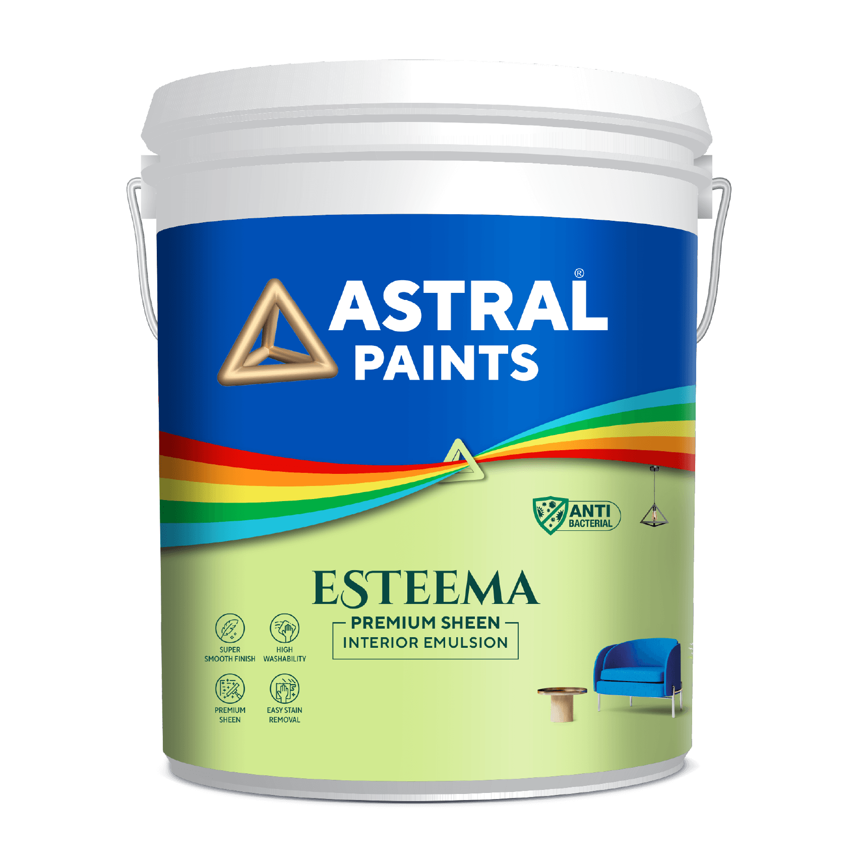 Esteema Premium Sheen Interior Emulsion - Astral Paints
