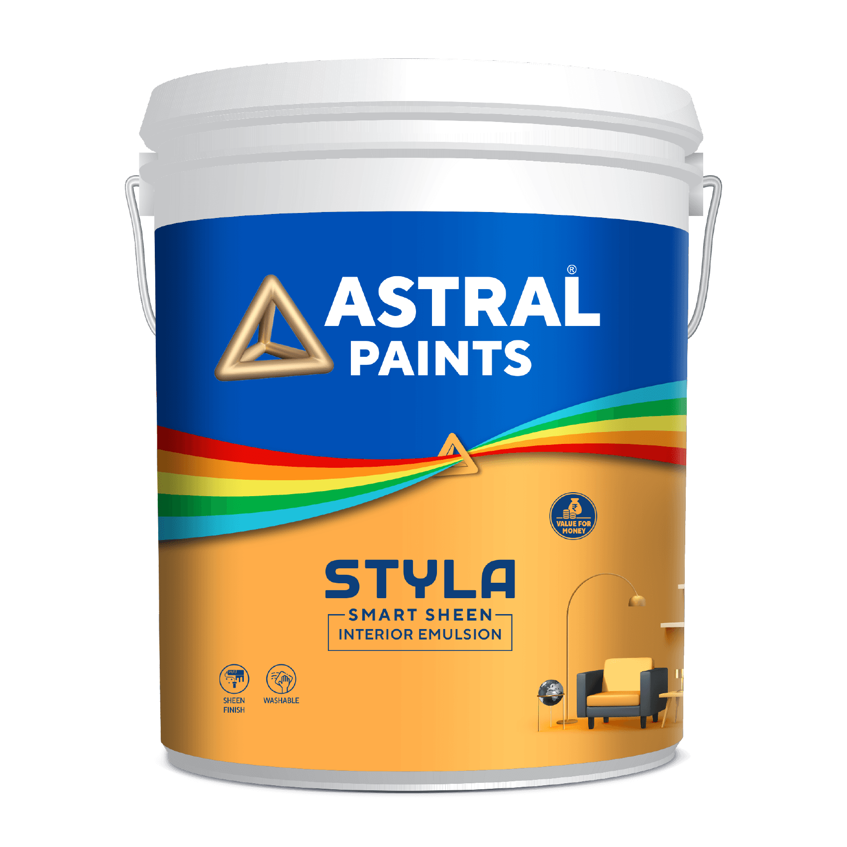 Styla Smart Sheen Interior Emulsion - Astral Paints