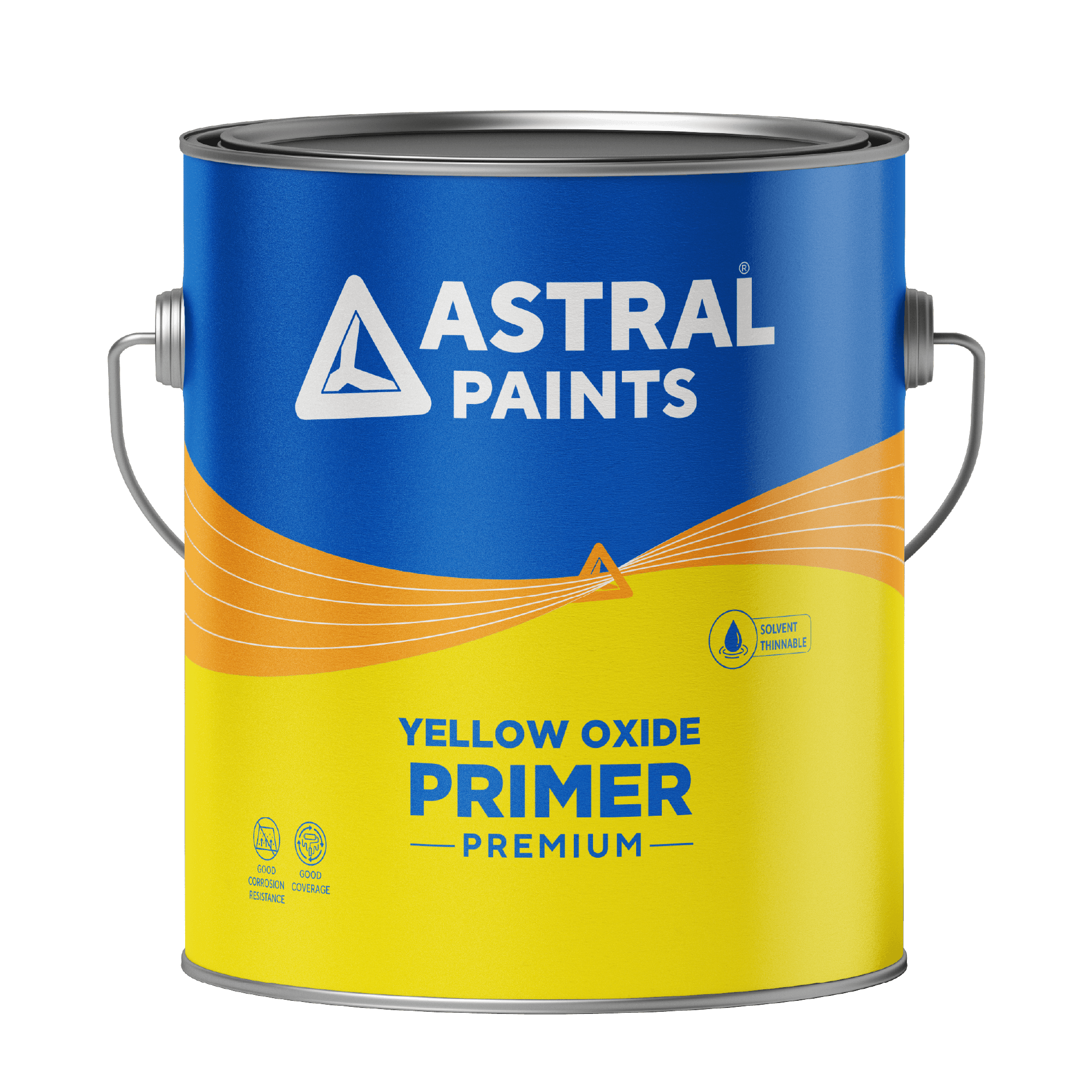 Premium Yellow Oxide Metal Primer - Astral Paints